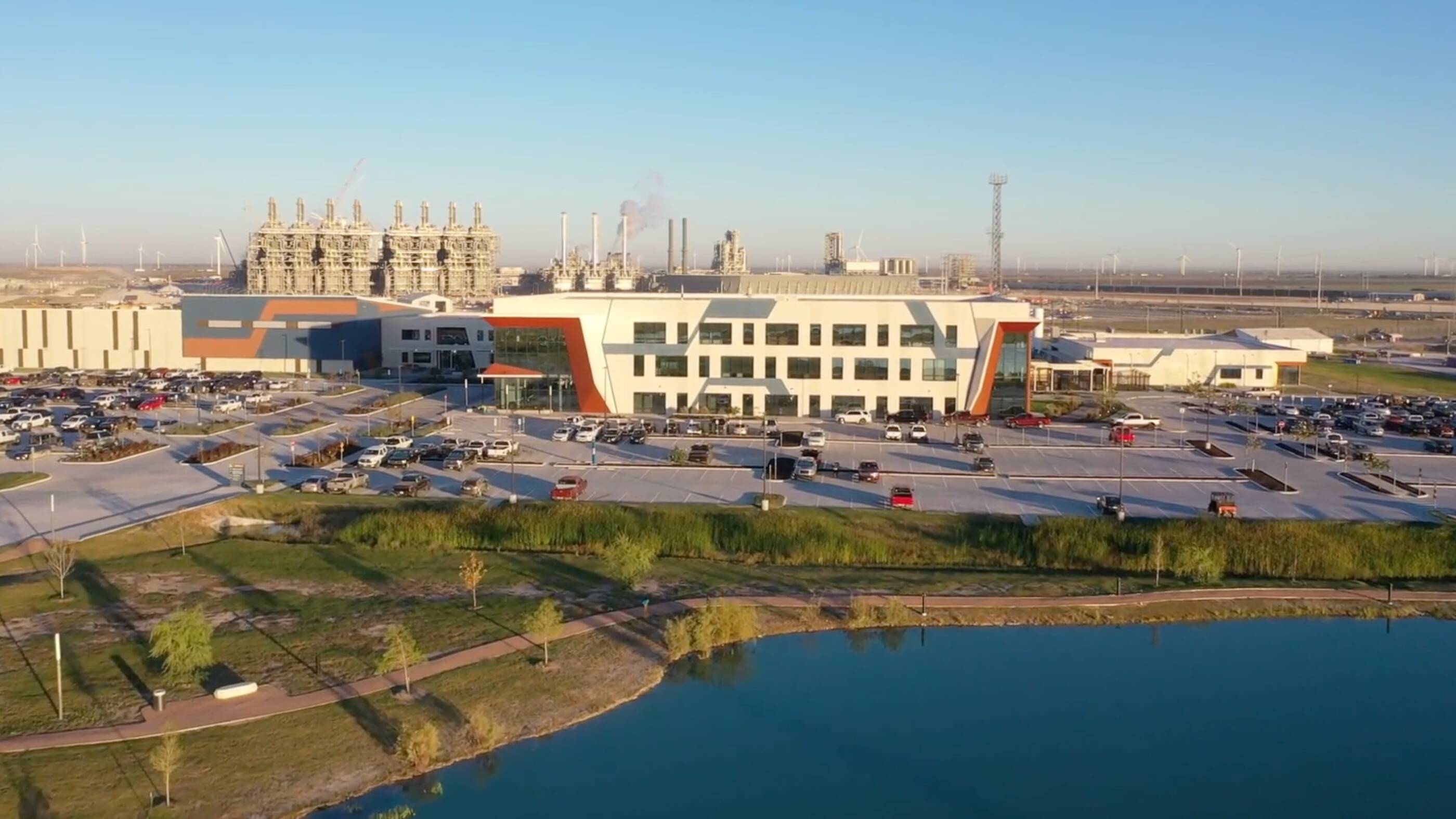 Aerial view of GCGV